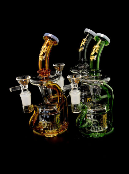 6B Glass recycler bong water pipe | Outer Limit Sales