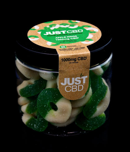 JUST CBD-GUMMIES-500MG | APPLE RINGS | Outer Limit Sales-882