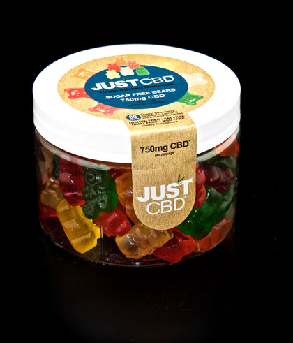 JUST CBD-GUMMIES-750MG |SUGAR FREE BEARS | Outer Limit Sales-898