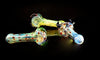 4.5" Handsome Horned Devil Fumed Hand Glass Pipe 140g | Outer Limit Sales - 1590