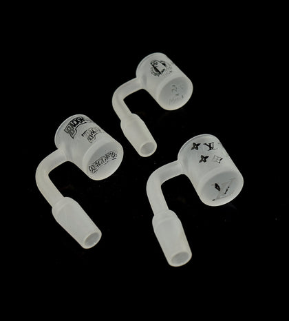 14mm Female Quartz Banger Nails 65g | Frosted Banger | Outer Limit Sales - 1649