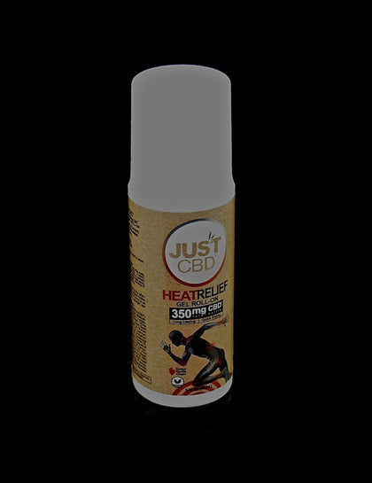 JUST CBD-WELLNESS -HEAT RELIEF GEL ROLL-ON -350MG-910