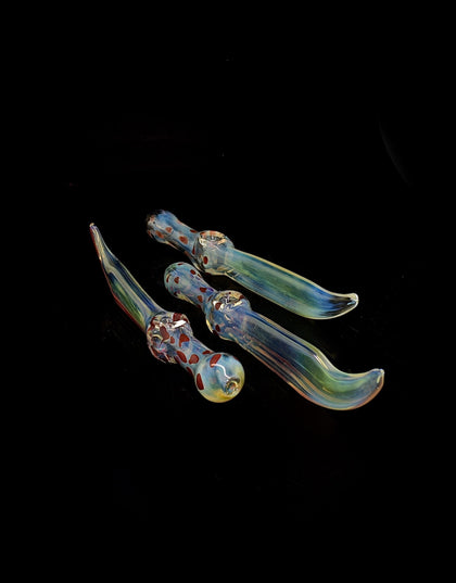 Knife Smoking Glass Pipe