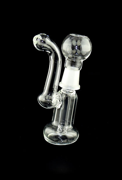 GoG Clear Glass Bubbler |Wax| Outer Limit Sales