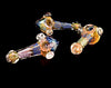 3.5" Pointed Psychedelic Hand Glass Pipe 130g | Outer Limit Sales - 1589