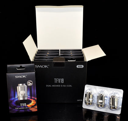 SMOK TFV18 Dual Mesh Coil 0.15ohm- 80w – 140w | Outer Limit Sales - 1678