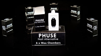 6 pc OG Vapes PHUSE Atomizer Replacement | Nail Alternative Wax Chambers | Outer Limit Saless - 1582