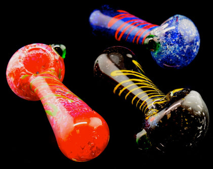 Heavy Colorful Fancy Cheap Best Quality smoking Glass Pipe- 1806