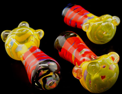 Rasta Fat Smoking Glass water pipe | Outer Limit Sales-1793