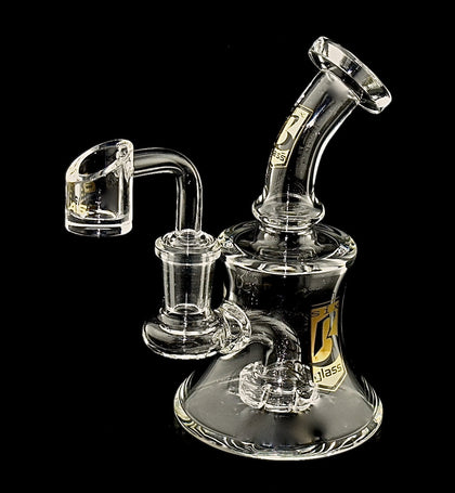 6B GLASS - Mini Glass Water Pipe | Mini Water Pipe | Outer Limit Sales-HA-D-1759