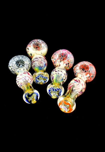 4.5 Frit Smoking Glass Pipe