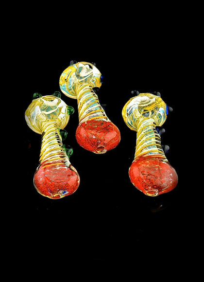 Red Tip Hand Pipes